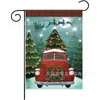 Venta Caliente de Amazon Nuevas Explosiones Bandera de Jardín de Invierno Bandera de Jardín de Navidad Bandera Festiva Tienda de Fábrica