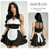 Lingerie sexy europeia e americana transfronteiriça da Amazon, traje sexy de cosplay de empregada, uniforme de encontro estilo abstinência, conjunto divertido 608