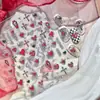 Adesivos de Unha Estilo Europeu e Americano Metal Ins, Materiais de Decoração de Coração e Cruz de Alta Qualidade, Acessórios para Unhas