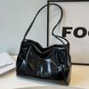 Bolsa Tote Simple Estilo Nuevo Ins Estilo Coreano Clase Estudiantil de Alta Gama Cuero Suave Nicho Casual Combinable Bolso de Hombro