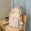Mochila Inspirada em Design de Montanhismo para Viagens Transfronteiriças para Estudantes Universitárias, Mochila Leve de Viagem para Estudantes do Ensino Médio e Fundamental