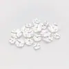 Paquete Conservador de Color Plata Gruesa 925 Separador Ondulado Separadores Corrugados Material para Pulseras Collares Joyería Hechos a Mano DIY Accesorios