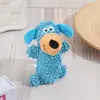 Brinquedo para Cachorro de Novo Produto Transfronteiriço Desenho Animado Fofo Mop de Pelúcia com Som Brinquedo para Cachorro Brincar Resistente a Mordidas Brinquedo para Cachorro Atacado