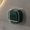 Caja de Jabón Sin Taladro Caja de Jabón Montada en Pared Hogareña Gama Alta Drenaje Almacenamiento Baño Inodoro Íntimos Caja de Jabón
