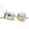 Manualidades de Tiburón Dentudo Impresas en 3D Transfronterizas, Adornos, Regalos, Figuras Creativas de Moda, Juguetes de Animales con Articulaciones Móviles