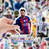 50 Pegatinas de Graffiti de Estrellas Deportivas, Vasos de Agua, Teléfonos Móviles y Computadoras, Pegatinas Decorativas Impermeables, Pegatinas Creativas de Messi al por Mayor