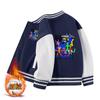 Ropa Infantil Rainbow Friends Chaqueta Ligera de Forro Polar para Niños Otoño e Invierno 2025 Nueva Elegante Chaqueta de Béisbol Cárdigan Holgado para Niños