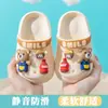 Pantuflas de Verano para Niños Crocs de Eva Niños Bebé Antideslizantes Anti-Olor Sandalias Baotou Niños Pequeños Niños Medianos Sandalias Mujeres