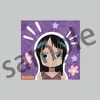 Imán de Refrigerador de Acrílico One Piece Dibujo Animado Anime Lindo Periférico Periférico Personalizado Luffy Zoro Imán de Refrigerador