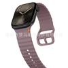 Adecuado para Apple Series 10/11 Ultra3 Correa de Silicona con Costuras Onduladas Correa Deportiva para iWatch