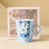 Taza de té Zui Mo Lan Zhi para el hogar, taza especial para el anfitrión, cerámica, juego personal de té Gongfu con asa, taza para beber