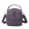 Nova Mochila Transversal de Mão para Mulheres Bolsa de Lona de Nylon Multiuso 5 em 1 Bolsa de Peito Casual de Ombro Único Pequena Alta Qualidade