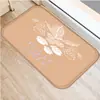 Felpudo Navideño para el Hogar con Estampado de Árbol de Navidad, Felpudo para Puerta de Sala de Estar