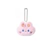 Colgante de Muñeco de Peluche de Dibujos Animados Oso Pequeño Lindo Rana Pequeña Conejo Gato Cabeza de Animal Colgante para Mochila de Estudiante Llave
