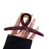 Pinza para el pelo minimalista en forma de cruz para mujer, estilo de alta gama, Nueva colección Otoño/Invierno 2026, Adecuada para cabello grueso, Pinza de tiburón para el pelo, Accesorio para el pelo para la parte trasera de la cabeza