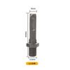 Conector de conversão integrado dividido para haste de conexão de strass Martelo elétrico para haste de conexão de conversão de strass com cabo quadrado