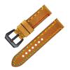 22 nueva correa transfronteriza de Amazon de cuero crazy horse de alta calidad de primera capa de piel de vaca hecha a mano accesorios para reloj de pulsera