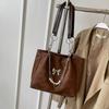 Bolsa Tote Grande para o Verão para Mulheres 2026 Nova Tendência Moda Simples Bolsa de Mão Versátil Bolsa de Ombro