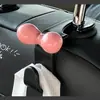 Gancho Dopamina Lazo para Respaldo de Asiento de Coche Almacenamiento Interior Accesorios Rosas para Coche Regalo de Coche Nuevo para Niñas
