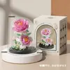 Compatible con Juguetes de Bloques de Construcción de Alto Edificio de Montaje de Planta en Maceta Girasol Rosa Flor Eterna Suculenta Leyong Regalo de San Valentín para Niñas