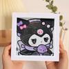 Enfeites de Pintura de Diamante, Adesivos de Desenho Animado DIY Fofos Feitos à Mão, Porta-Retratos de Acrílico, Pinturas Decorativas, Decorações para Quarto e Sala de Estar no Atacado