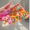 Llavero Colgante de Dibujos Animados Estilo Nuevo Maravilloso Lindo Arcoíris Lindo Adorno de Muñeca para Mochila de Estudiante Llavero Regalo