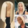 Perucas peruca europeia e americana cabelo liso curto feminino em preto cobertura de cabeça ondulada cabelo liso curto Amazon fábrica pronta entrega