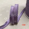 En stock 48 colores poliéster velcro con borde de cordón ribeteado tira de inserción de cuerda para ropa colchas sofás cojines tira de ribete