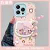 Suporte Balanço Kt Cat Adequado para Apple 16 Capa de Celular Fofa 17Promax Desenho Animado Gelatina 15 Cordão 14 para Mulheres