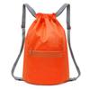 Fabricantes de Bolsas de Gimnasio Venta al por Mayor Exterior Casual Impermeable Mochila Diaria para Estudiantes Mochila Casual Personalizada con Cordón