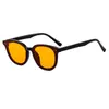 Óculos de Sol Polarizados Pretos Lisos Estilo Coreano para Mulheres, High-End, Que Valorizam o Rosto, Óculos Pequenos de Proteção Solar, Óculos Masculinos com Logotipo Personalizado