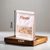 Bolsa para Pan Tostado Marrón Papel Kraft con Ventana Bolsa para Pan Mochi Galleta Repostería Alimento Auto-Sellante Borde Enrollado Bolsa de Embalaje para Hornear