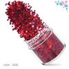 Dark Red Laser Set Cross-Border 12 cores Mixed Nail Art Sequins Espumante em pó Nail Art Jewelry Drill Nail Sticker
