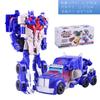 Robô Transformador de Carro Trator Transformação Criativa em Uma Etapa Carro de Transformação Infantil Modelo Dinossauro Brinquedo de Corrida