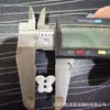 Fornecimento de botões de borboleta perolados, componentes para acessórios de roupa e cabelo DIY, botões de resina dopamina para camisas infantis