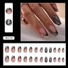 Manicura Uñas Postizas Dulce Cool Estilo Oscuro Douyin Celebridad de Internet Calcomanías para Uñas Uñas Postizas de Alta Gama Venta al por Mayor