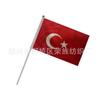 2024 Alemanha Europa Cup bandeira da torcida No.8 mão agitando bandeira pequena bandeira da mão fã fornece 14 * 21 bandeira da mão