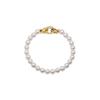 Collar de Perlas Redondas Haixiu'Er para Mujer, Diseño de Nicho de Lujo Ligero, Gama Alta, Elegante, Moderno, Cadena para Clavícula con Temperamento