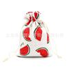 Bolsa de algodón y lino con cordón para guardar joyas, pequeña bolsa de tela repelente de mosquitos con hierbas medicinales chinas, directa de fábrica