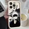 Funda de teléfono móvil Apple 16/14Promax de cinco iluminaciones de pelo blanco transfronteriza 15Plus anticaída iPhone1213 suave xr
