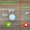 Venta Directa de Fábrica 8.5cm Ventosa con Agujero Cruzado para Cama de Gato, Ventosa Especial para Hamaca de Gato, Ventosa Redonda 85