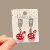 Nuevos Pendientes de Clip Perforados para Niños, Lindos Pendientes de My Little Pony, Pendientes de Dibujos Animados de Moda para Niñas Pequeñas, Colgantes para Niñas
