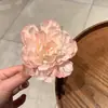 Novo clipe de flor de peônia antiga super fada acessórios de cabeça simulação de flor de coca-cola atmosfera acessórios de cabelo para fotos de férias para mulheres