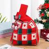 Bolsa de Tricô Portátil Fofa de Natal para Mulheres Portátil Textura de Alta Qualidade Fabricante de Alta Qualidade Atacado Versátil