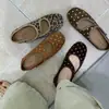 Primer Encuentro Ji Zapatos Mary Jane Retro para Mujer 2026 Nuevo Estilo Artístico Lunares Corte Bajo Zapatos de Abuela Individuales
