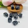Venda Direta de Fábrica de Pingentes Irregulares de Pedra Natural, Acessórios para Joias DIY de Cristal Bruto, Colares Brincos, Pingentes Cubo de Açúcar