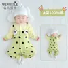 Macacão de bebê para primavera e outono 100% algodão para bebê menina Romper de outono com desenho para bebê Roupa de casa para bebê Pijama Roupas de outono