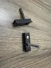 Insertos y Accesorios de Ruedas Colgantes para Puerta de Cocina, Ruedas Colgantes de Madera para Puerta de Baño, Piezas Colgantes de Acero Inoxidable para Puertas Correderas Enchufables