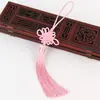 Calendário de Nó Chinês Feito à Mão Nº 5, Peças 6, Nó Chinês, Pingente de Borla para Presente Estilo Chinês Atacado para Casamentos