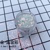 0,3-1,0mm Misturado em Frasco Pó Burst para Nail Art a Laser Lantejoulas Gomas Gold Powder Scarlet Powder Material diy